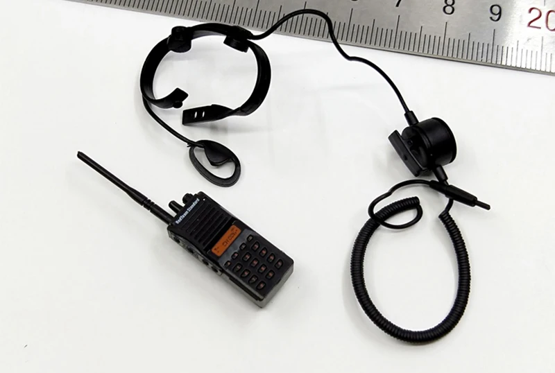 

1/6 Radio Receiver and Earphone Models Set for 12''Figures Bodies