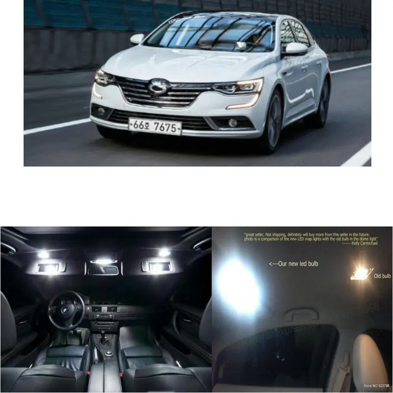 12 шт. светодиодные лампы для салона автомобиля Renault sm6 pe se | Автомобили и мотоциклы