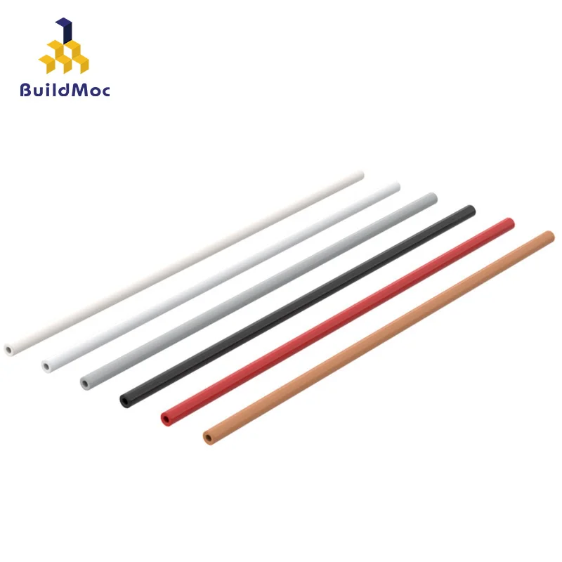 BuildMOC 75c16 тонкий шланг (12,8 см) требует обработки деталей для строительных блоков «сделай сам»