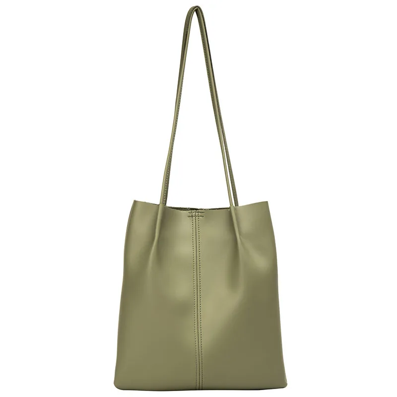 

All-match casual bag women's bag 2021 spring new trend simple commuter shoulder bag fashionable atmosphere portable tote bag