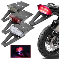 12v universal off road motorcycle led taillight rear fender brake tail light motorbike modification stop indicator signal lamp