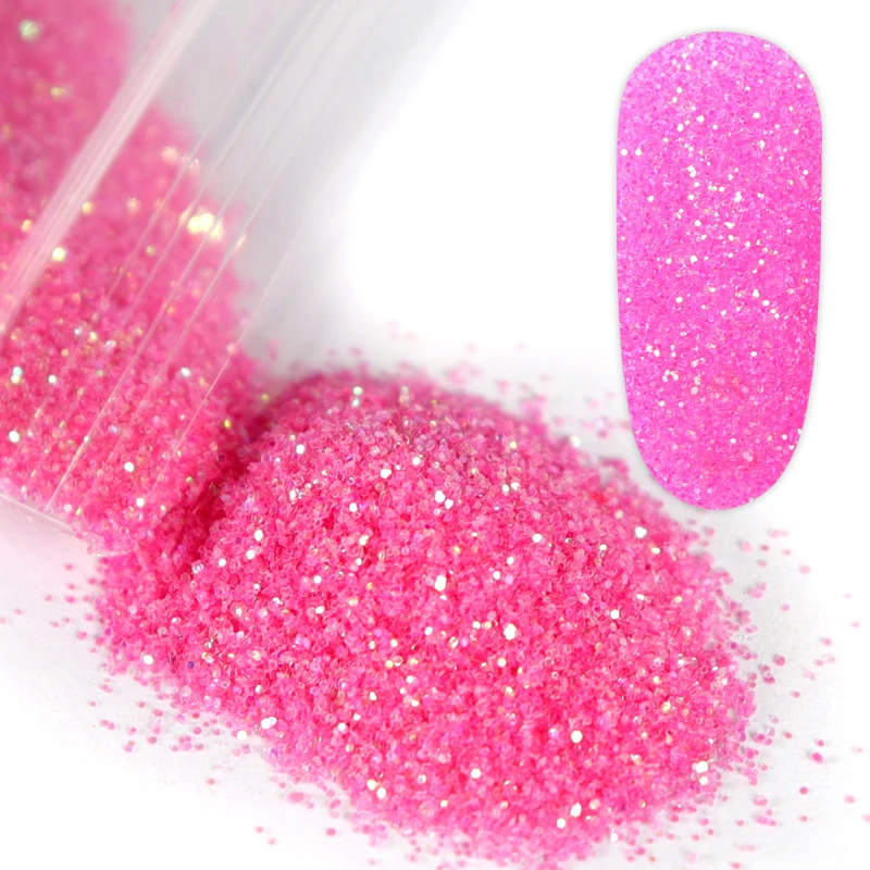 6 Сумки Довольно блеск для ногтей градиент порошка пыли УФ-гель Маникюр нейл-арта