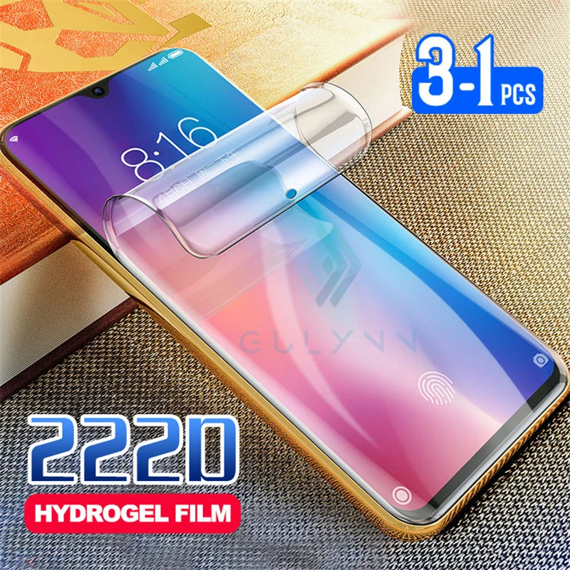 Гидрогелевая пленка для Xiaomi Redmi Note 6 1-3 шт. 220D защитная Mi A3 A2 9 Lite 9T Pro K20 K30 | Мобильные