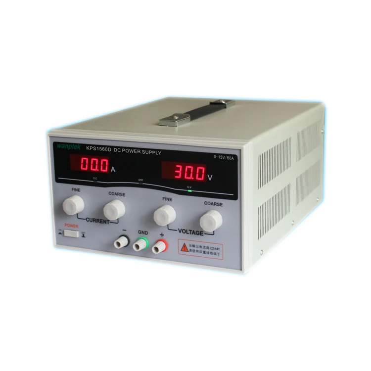 Цифровой Регулируемый источник питания постоянного тока KPS1560D 15 в 60 А