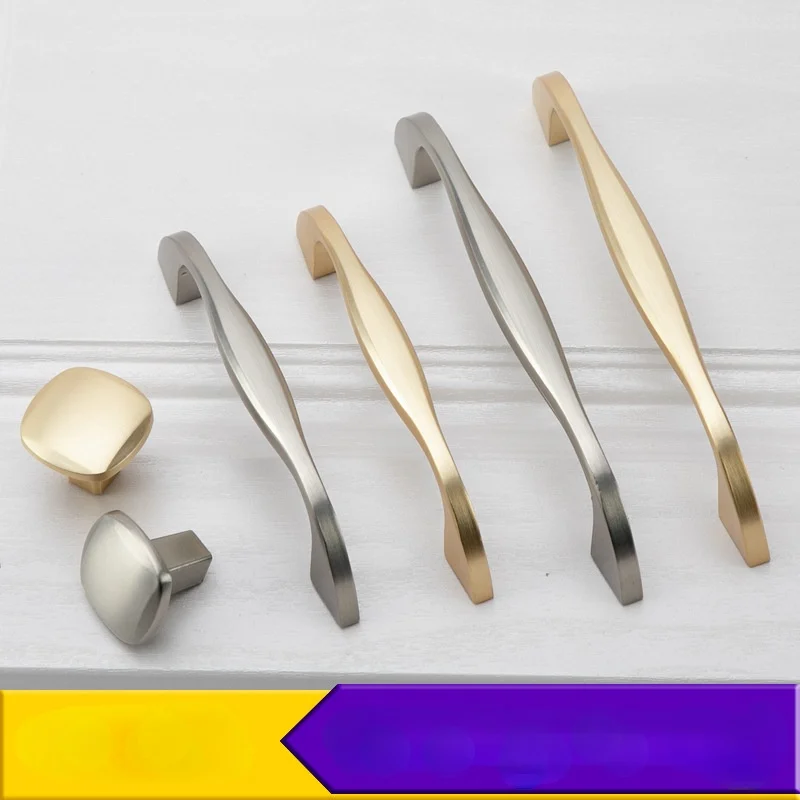 

Золотые ручки для кухонного шкафа, 1 шт., современные ручки для бара, Золотые круглые современные ручки для шкафа