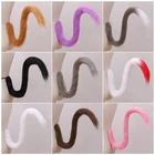 Кот хвост косплей животное волк хвост длинный плюшевый тигр пантера горничная некопара Лолита перевернутая имитация зверь хвост реквизит аксессуары