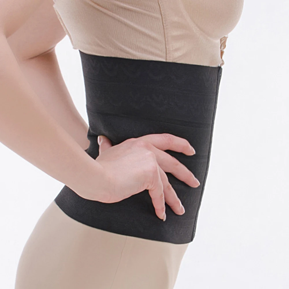 Женский корсет под грудь пояс для похудения резиновый 3 однобортных пряжки