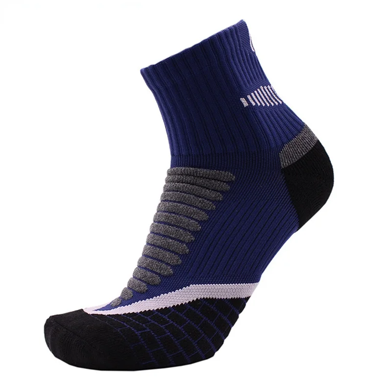 

Brothock Basketball Socks Towel End Men's Sports Hiking Socks Sweat Cotton Breathable Factory Direct Sales Thickening Sock