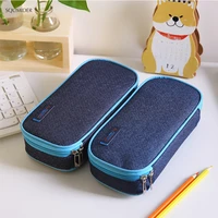 creative pencil case large pen box case school supplies office pencil cases gifts kids big stationery bags students pencil bag