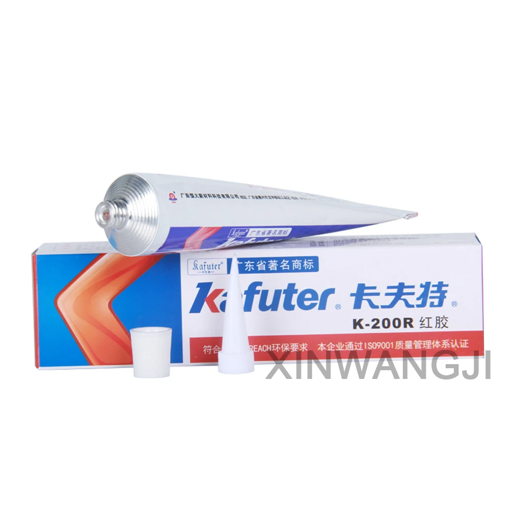 Kafuter изоляционный силиконовый каучук электронный Компоненты винта с шляпкой в виде большого пальца специальный герметик желтый/зеленый/красный клей K-1668 K-200R K-201G