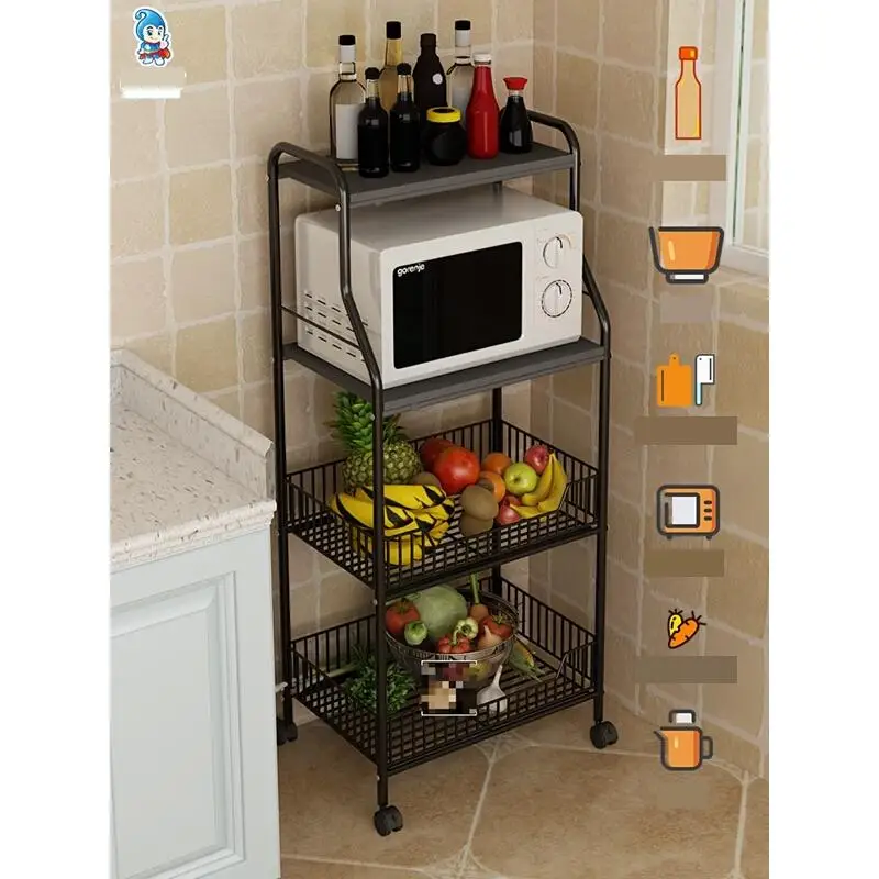 

Etagere Articulos De Shelf Cuisine Rangement Rack Almacenamiento Cocina with Wheels Kitchen Storage Trolleys Prateleira Shelves