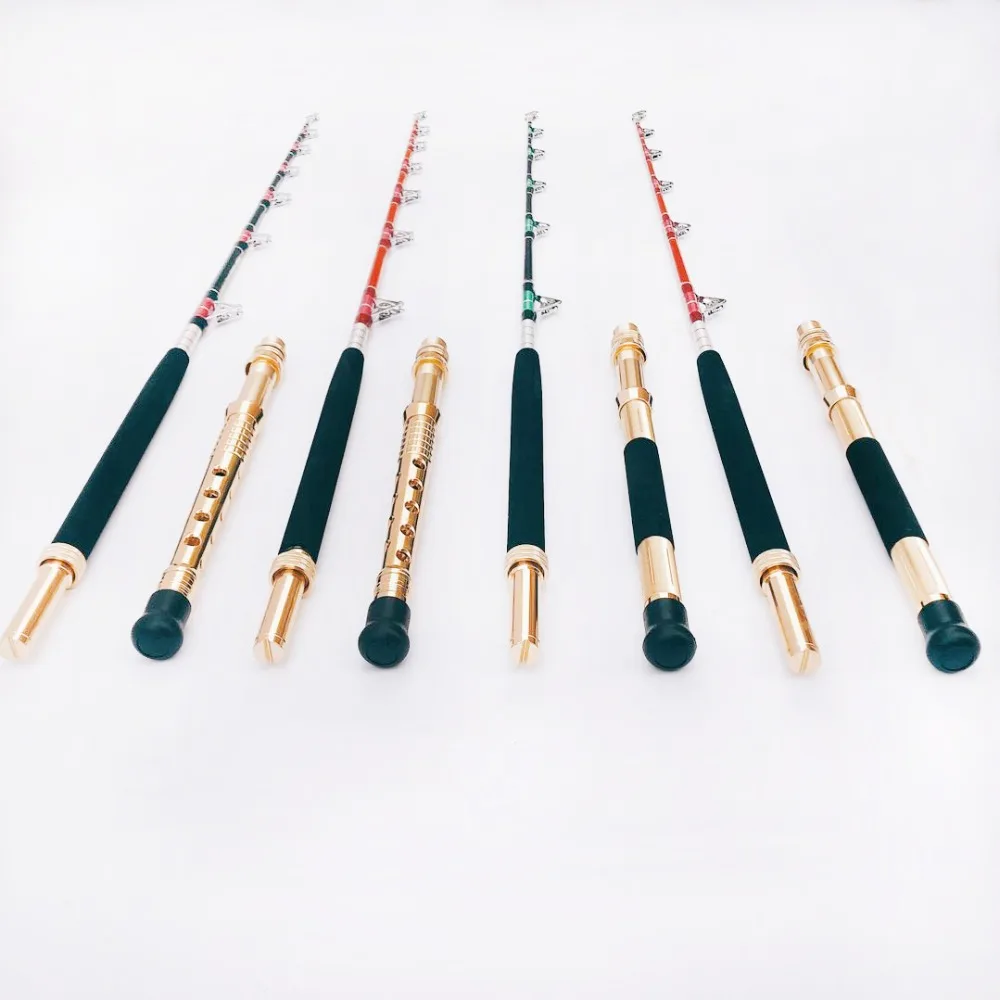 1 8 м глубоководная морская рыболовная удочка для троллинга с тяжелыми лодками 80