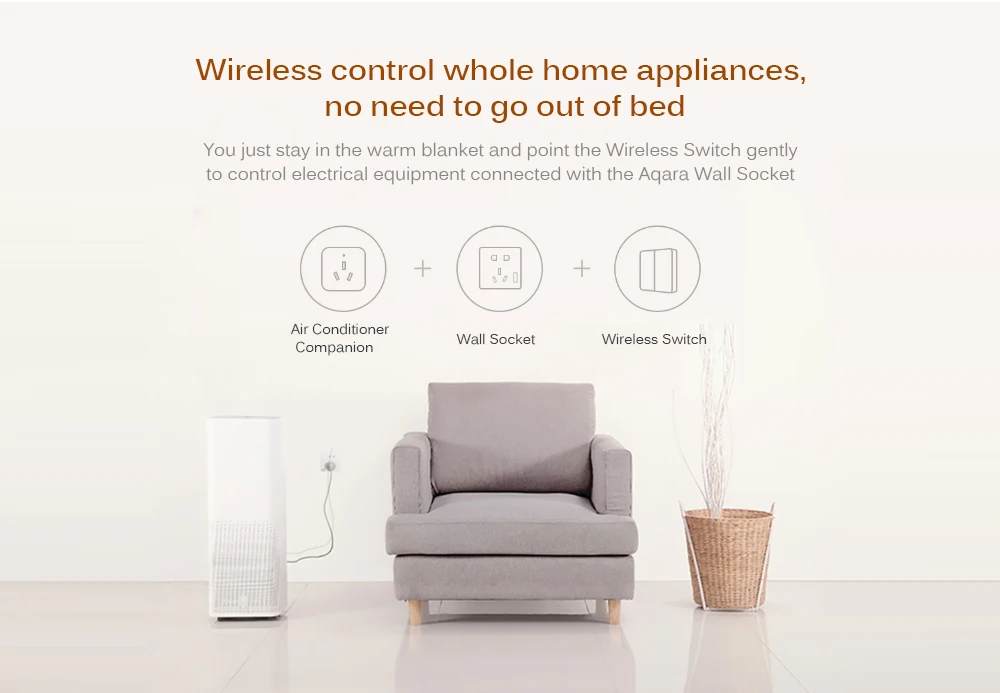 Xiaomi Aqara умная розетка переключатель человеческого тела Сенсор Xiaomi Aqara набор мебели для спальни от Xiaomi Youpin для умного дома