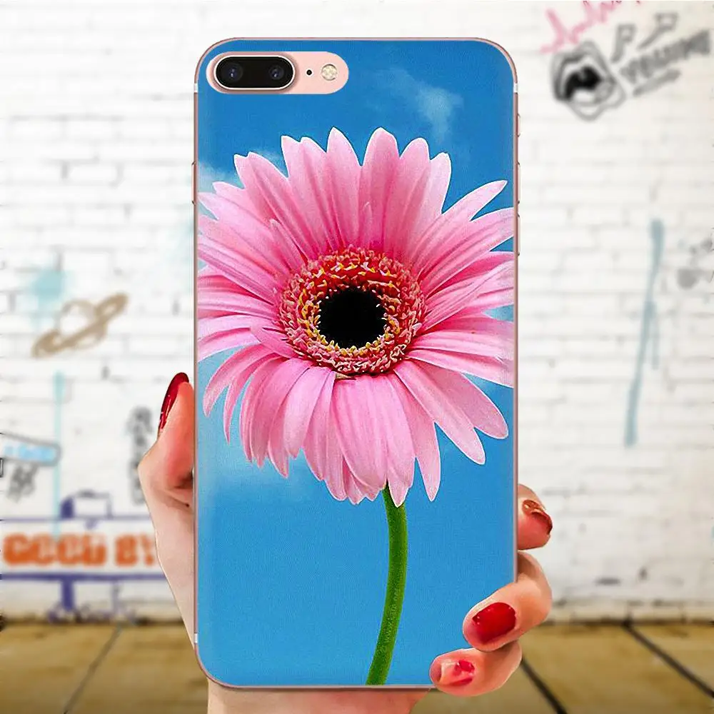 Для huawei Honor 4C 5A 5C 5X6 6A 6X7 7A 7C 7X8 8C 8S 9 10 10i 20 20i Lite Pro защитный чехол на заднюю панель из полиуретана Daisies фон - Цвет: as picture