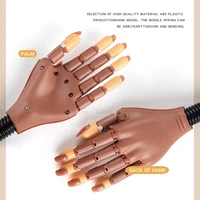 prosthetic hand model manicure practice equipment making exercises diy painting flexible training fake hand for nail art hobby