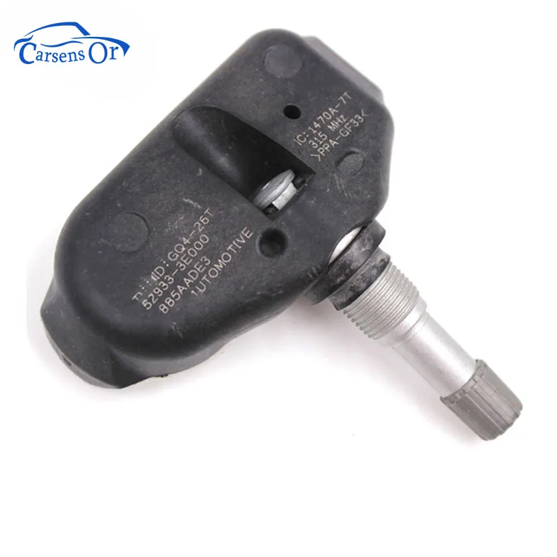 Датчик давления в шинах датчик TPMS 52933-3E000 529333E000 для Hyundai Sonata Tiburon Tuscon Kia Sorento Sportage Amanti