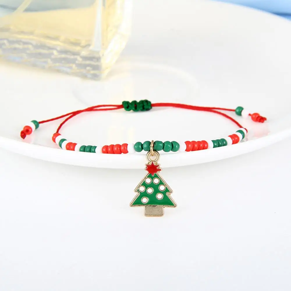 DoreenBeads браслеты в рождественском стиле колокольчик с бантом эмалевые подвески