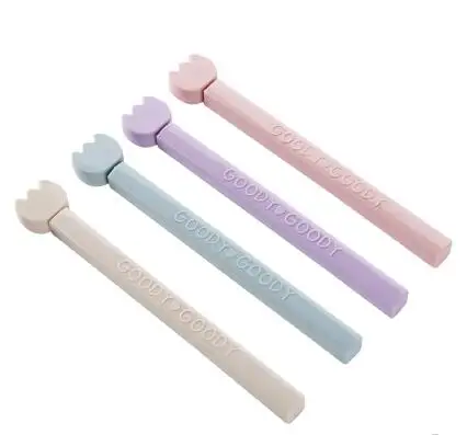 4pcs 4 шт. большой пластиковый пакет, уплотнительные зажимы, кухонные пакеты для хранения еды, закуски, уплотнительные пакеты, зажим, домашняя кухонная для хранения, инструмент - Цвет: 4pcs