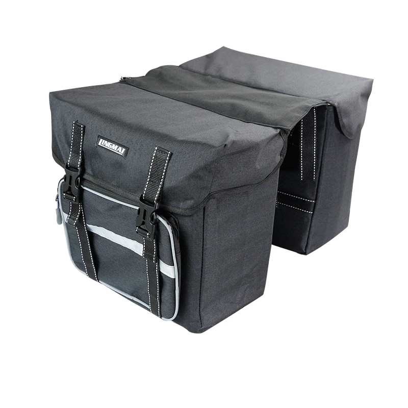 LINGMAI 28L сумка для велосипеда рюкзак Bolsa Bicicleta Перевозчик сумки для багажника для езды на велосипеде для велосипеда мопеда задний дорожный Багаж сумка