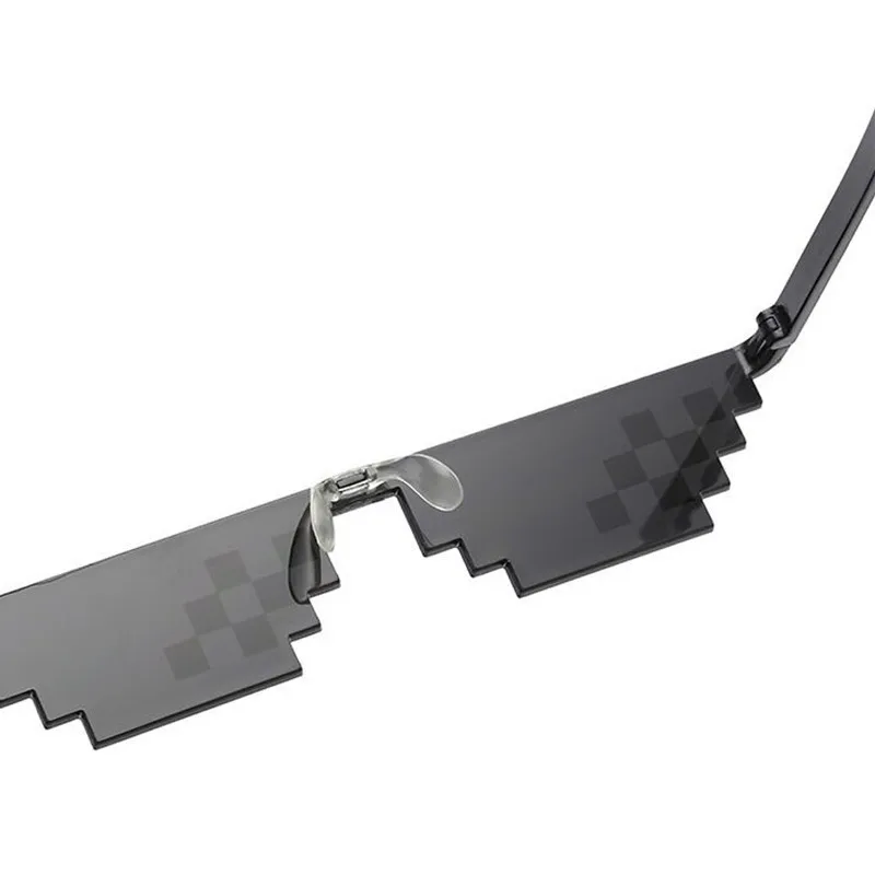 Солнцезащитные очки с мозаикой забавные игрушки в стиле хип хоп волшебные