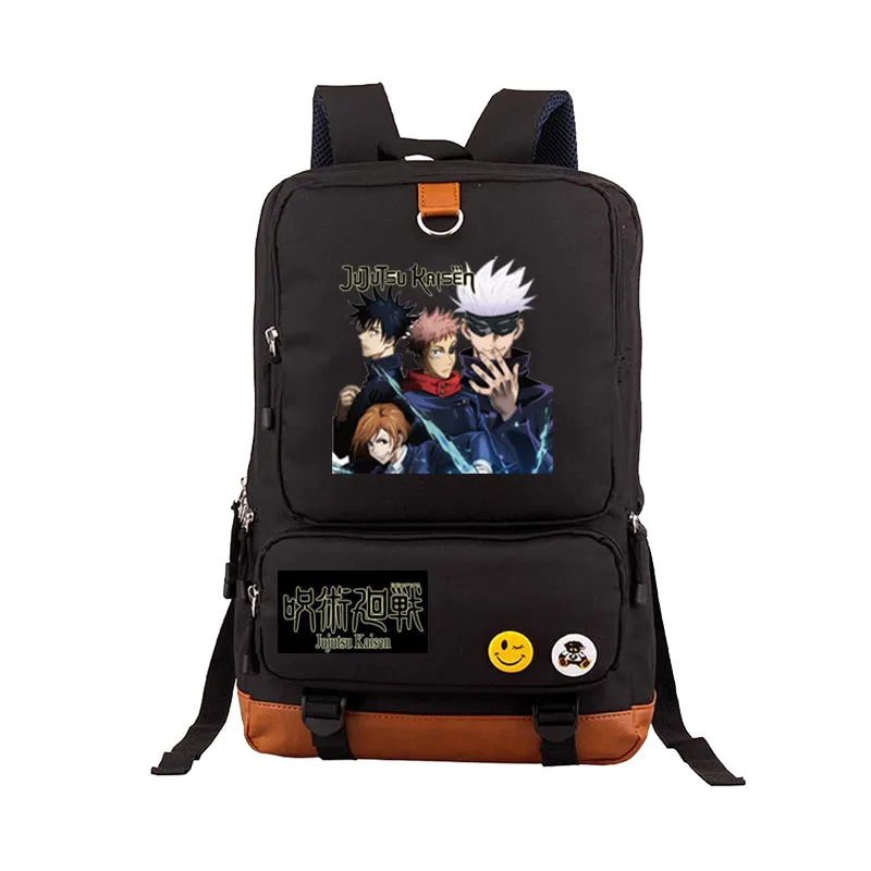 

Japan anime jujutsu kaisen Backpack student book bag School Bags Teenagers Shopping Bag men women travel Rucksack