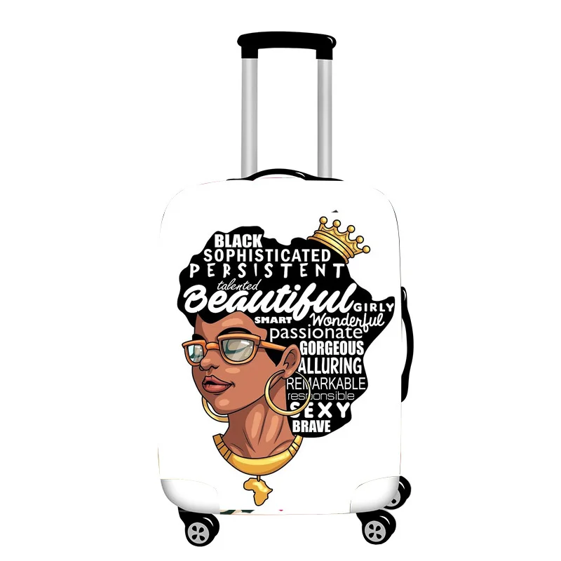 M Luggage cover Дорожный уплотненный Чехол для багажа, эластичный чехол для костюма, защитный чехол для 18-32 дюймов, чехол для костюма, аксессуары для путешествий, Новинка - Цвет: M Luggage cover
