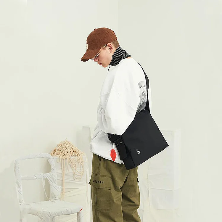 Винтажная женская сумка мессенджер нейлоновая на плечо для мужчин Модная