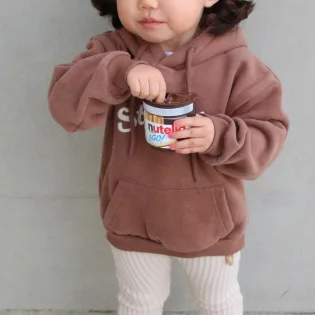 

2020 Ins Fashion Girls Boys Hooded Sweatershirts Winter Children Tops Outwear Warm Fleece Sweatershirts