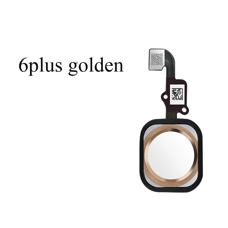 for 6 6s plus gold Aokin 1 шт. кнопка Home с гибким кабелем для iphone 5 5C 5S 6 6plus 6s Plus 7 7plus Кнопка Home Flex в сборе для iphone 6s - Цвет: for 6 6s plus gold
