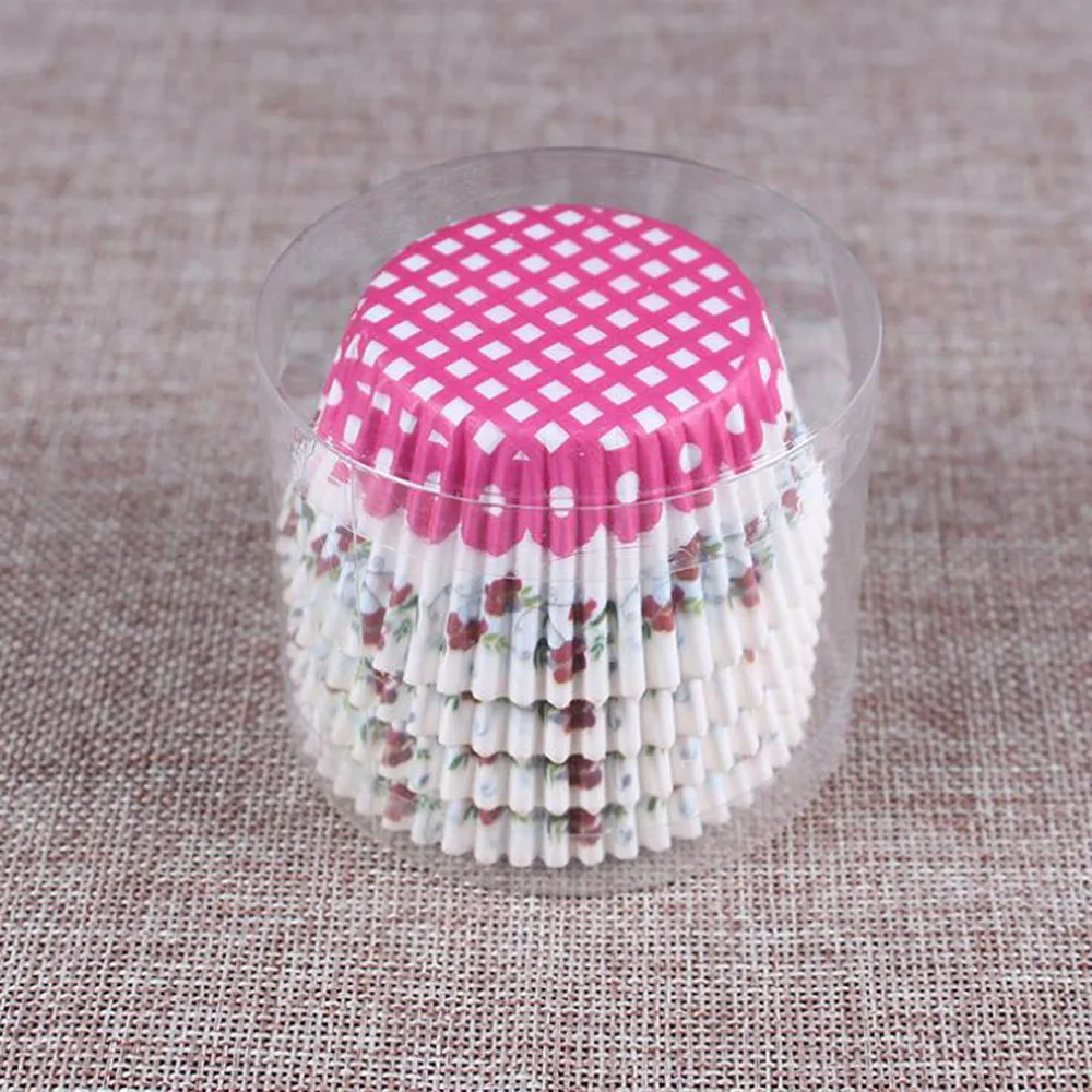 100 шт Торт Шоколадный анти-кремовый бумажный стаканчик свадебные бумажные