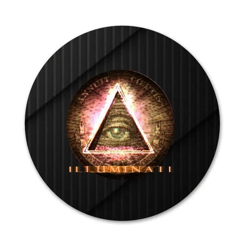 Модные забавные значки 58 мм Не доверяй никому глазам украшения броши