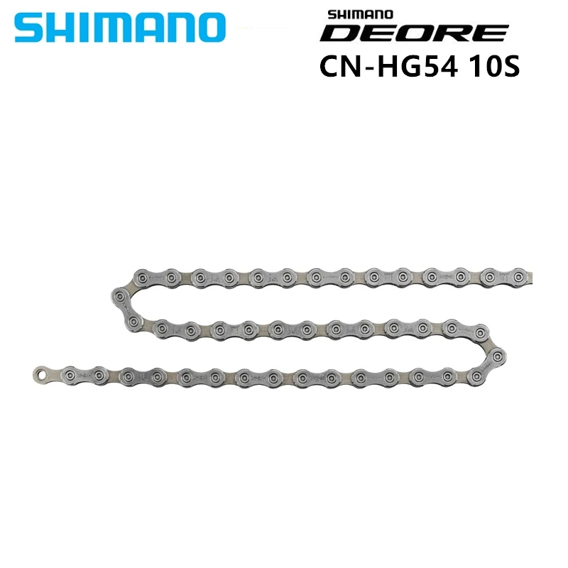 SHIMANO DEORE CN HG54 10S скоростная цепь 114L звено для MTB горного велосипеда дорожный