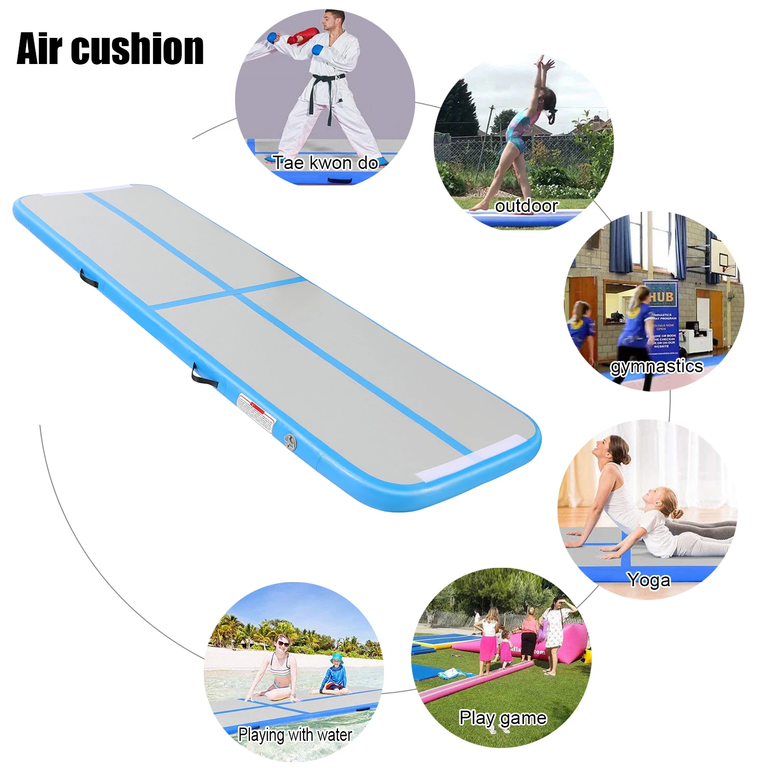 Дешевая цена хорошее качество надувной воздушный тренажер гимнастический Йога