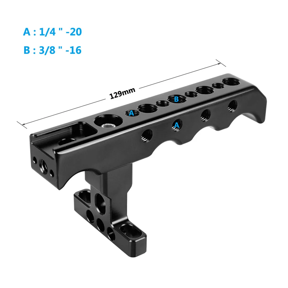 Универсальная клетка FEICHAO для камеры Верхняя ручка рукоятка Холодный башмак