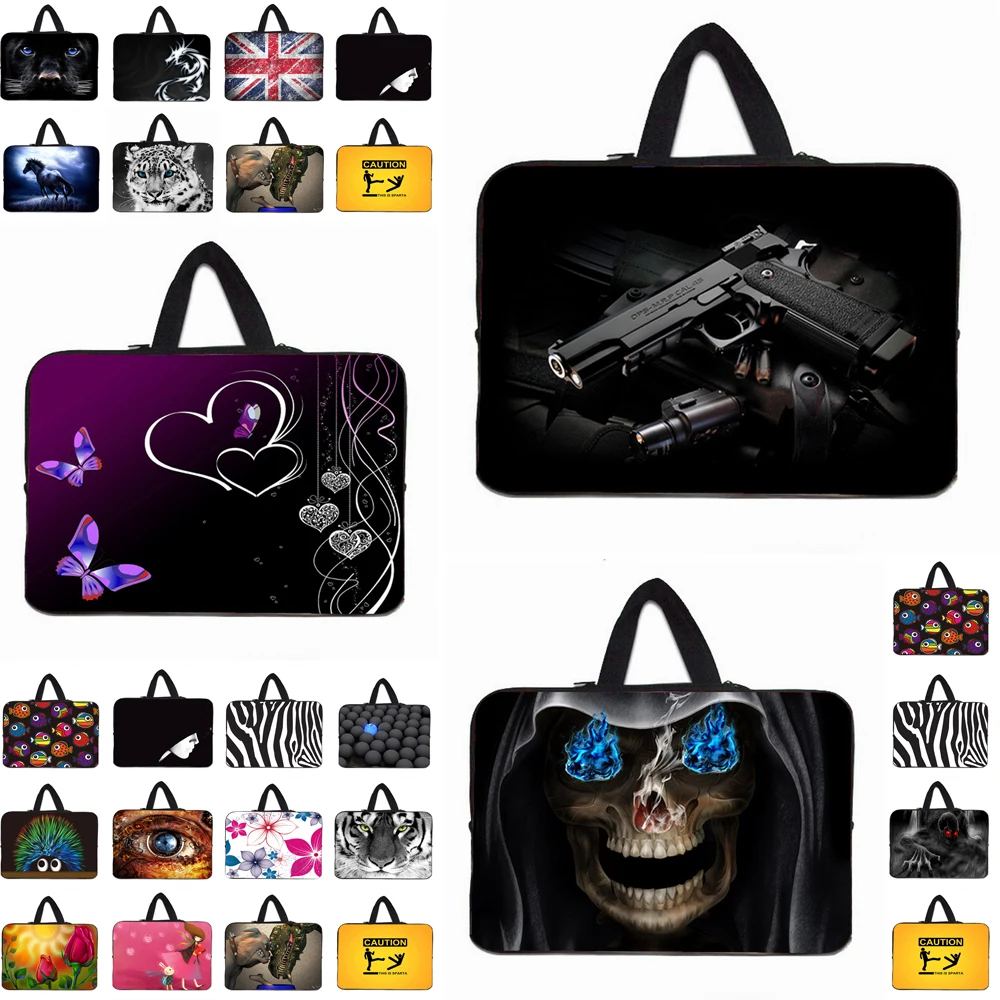 Customized Boys Girls 2021 New Laptop Carry Bag Handle Case Computer 10 12 13 14 15 17 15.6 13.3 11.6-inch PC Case Cover Bolsas