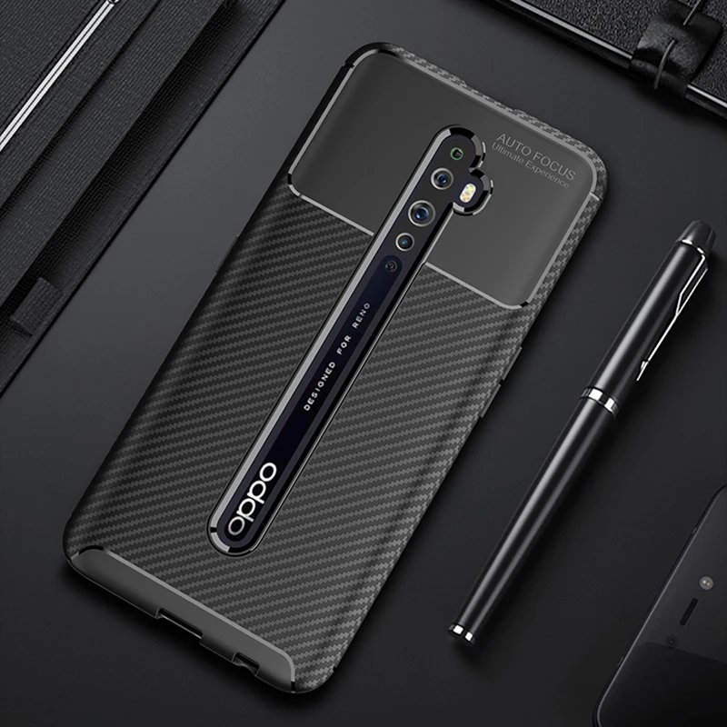Для OPPO Reno 2Z чехол для телефона роскошный мягкий Силиконовый противоударный из