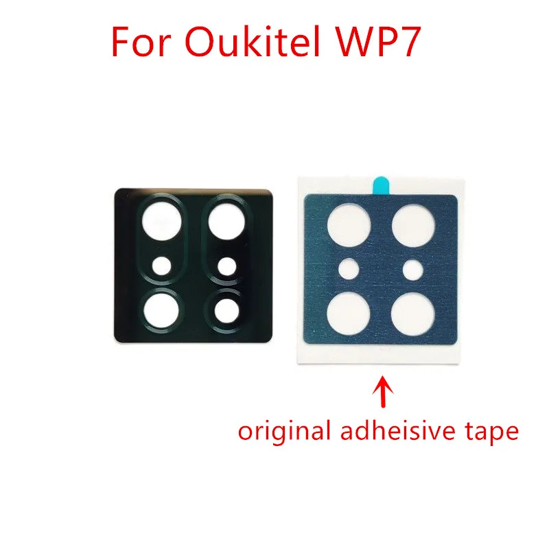 Для мобильного телефона Oukitel WP7 задний тыловой объектив камеры стеклянная крышка