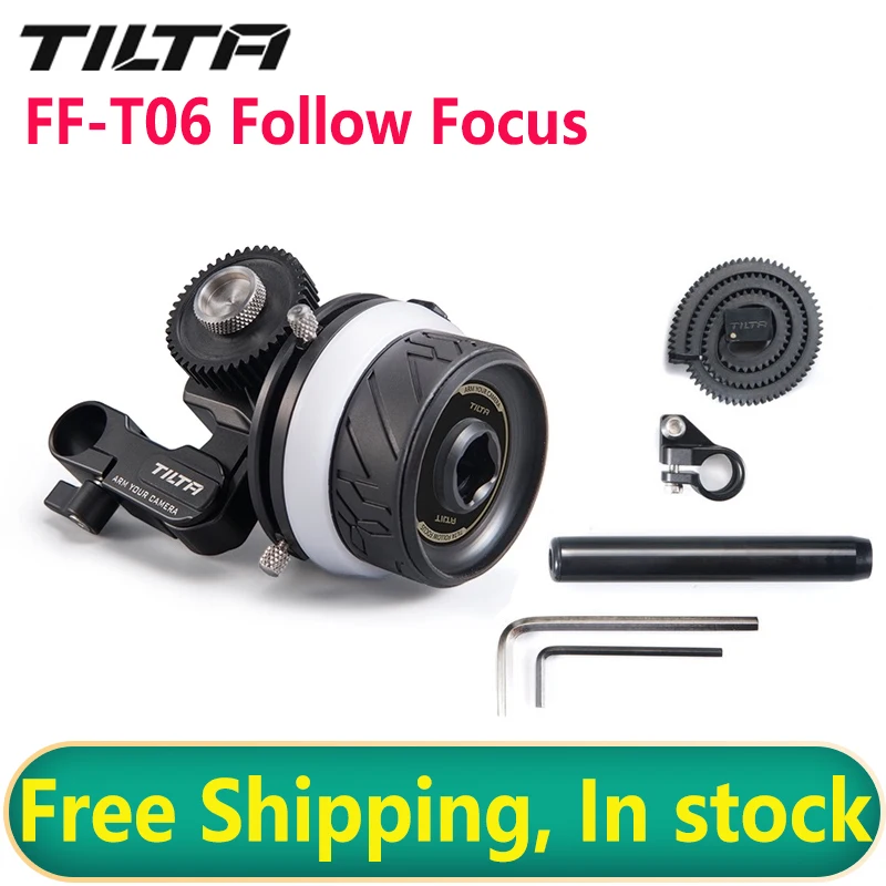 Tilta FF-T06 Mini Follow Focus имеет легкий контроль масштабирования подходит для камер Sony A7 A9