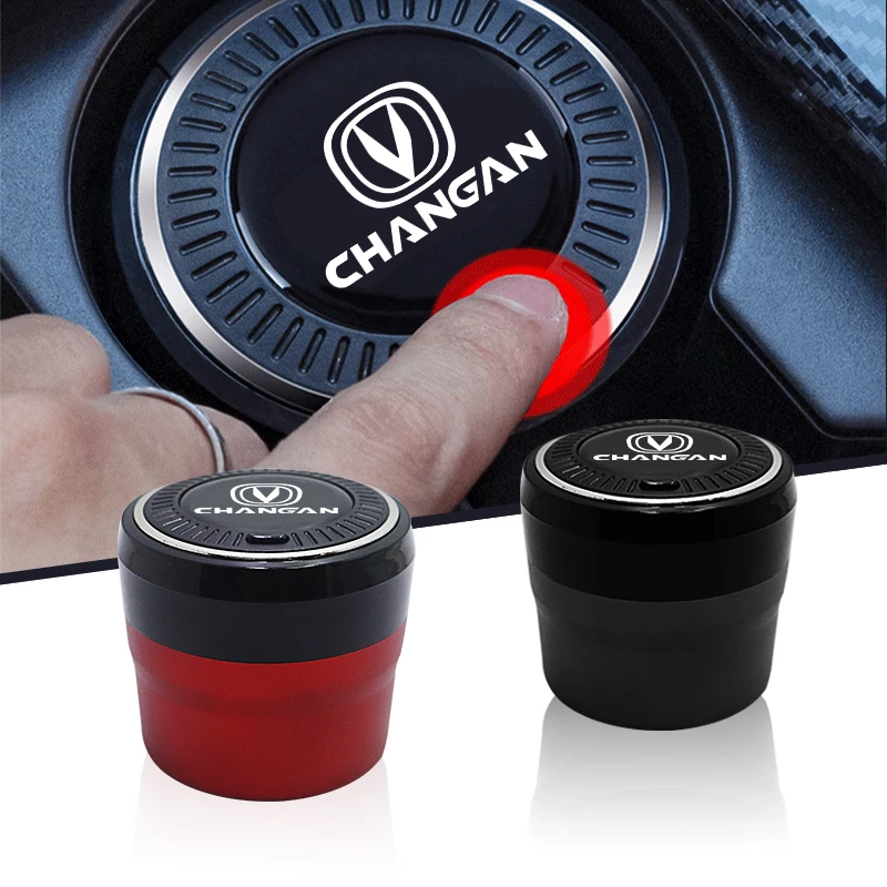 

Кнопка автомобильная пепельница из нержавеющей стали легко снимается и моется для changan CS75 PLUS CS95 CS35 alsvin CS15 CS55 Eado аксессуары