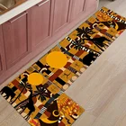 Африканский женский слон жираф, кухонный коврик, нескользящий коврик для ванной комнаты, современный домашний декоративный коврик для гостиной