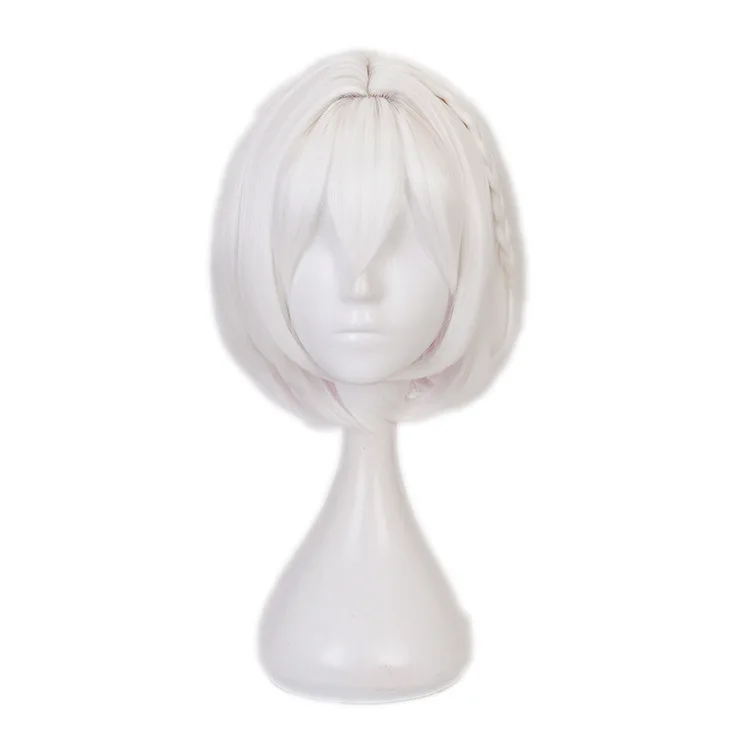 

Blue airline Sirius cosplay wig gradually