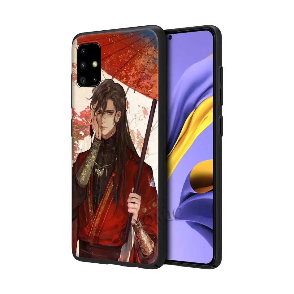 Черный чехол для Samsung Galaxy A51 A50 A71 A70 A10 A20 E A30 S A31 A40 A41 мягкий телефона Mo Dao Zu Shi из ТПУ |