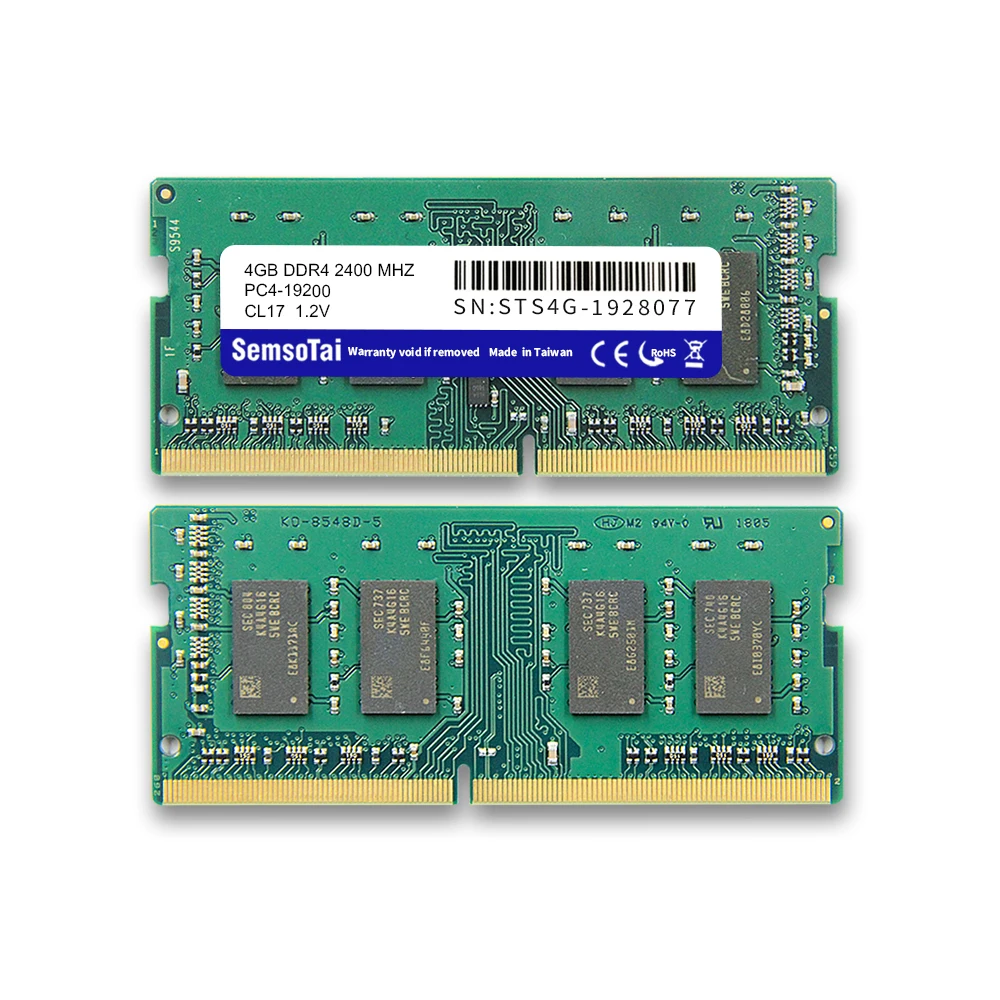 Оперативная память для ноутбука модуль памяти DDR3 DDR4 4 ГБ 8 16 1333 МГц 1600 2400 2666