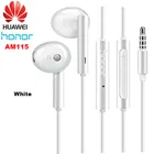 Huawei Honor AM115 гарнитура Mic 3,5 мм для P7 P8 P9 Lite P10 Plus Honor 5X 6X Mate 7 8 9 смартфона