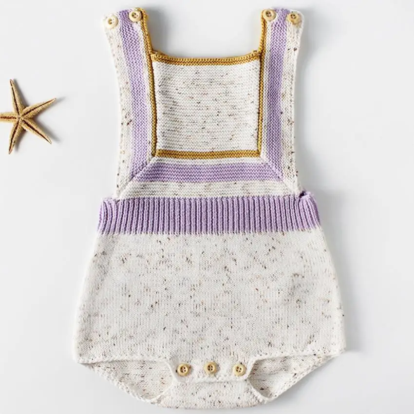 

Knitted Rompers For baby girl Spring Autumn Romper Set Infant Boys Clothes Jumpsuit sweater Vintage Baby Clothes Overalls