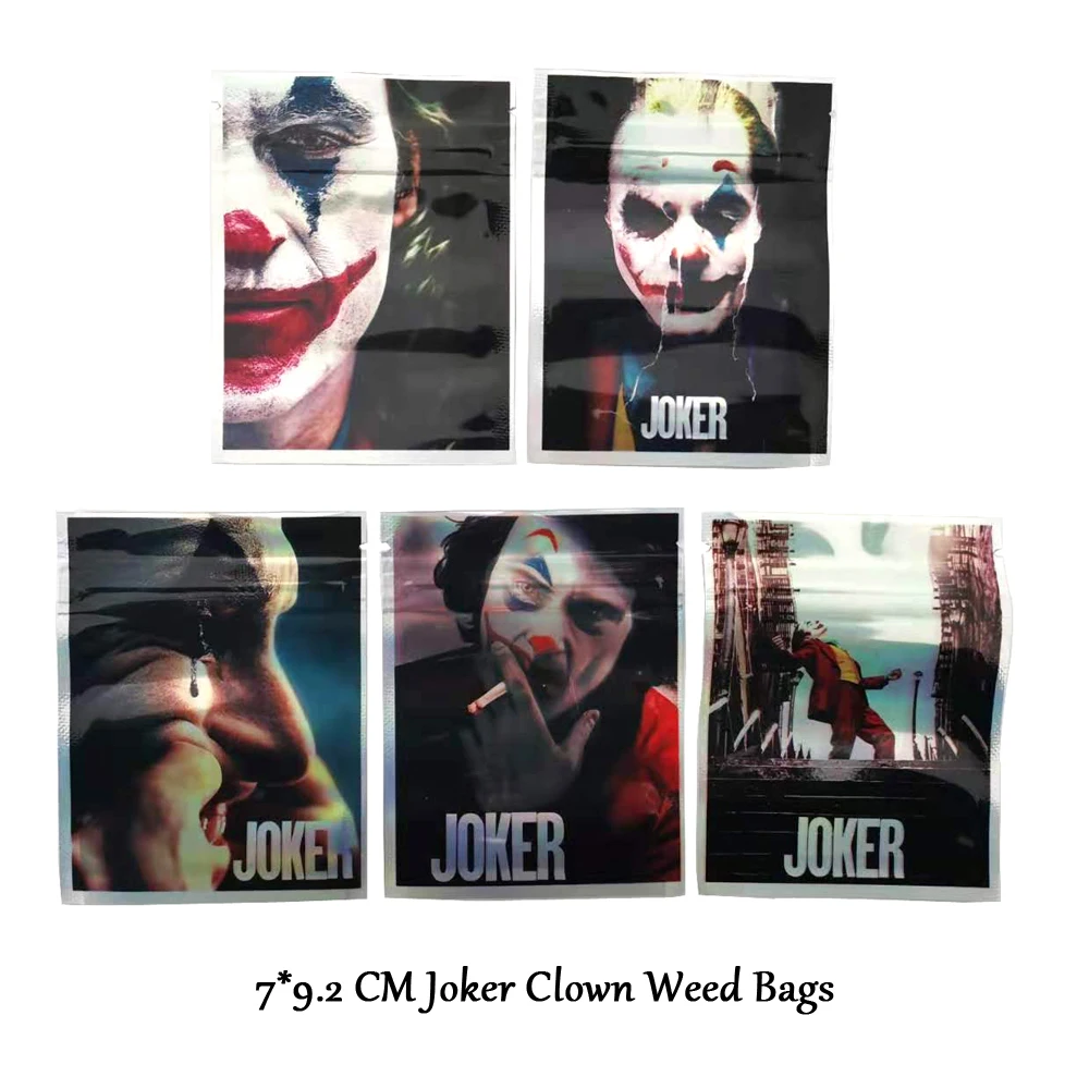 Топ качество Joker табак Розничная сумка печатные сумки крутые клоун конфеты