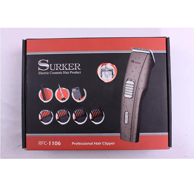 Машинка для стрижки волос surker RFC1106 детская аккумуляторная триммер электрический