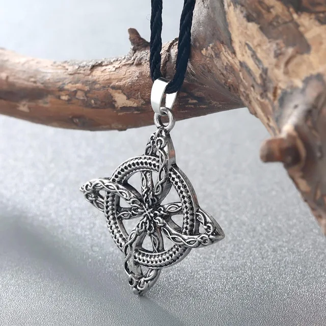06 CHENGXUN Viking Perun Axe Gothic Retro Pendant Mens Necklace Slavic Axe Amulet Nordic Talisman Jewelry Boys Gift - Окраска металла: 06