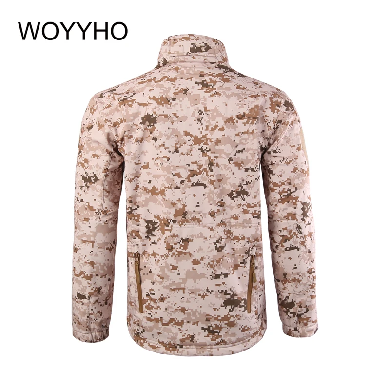 Зимняя Военная Тактическая походная куртка Мужская теплая армейская