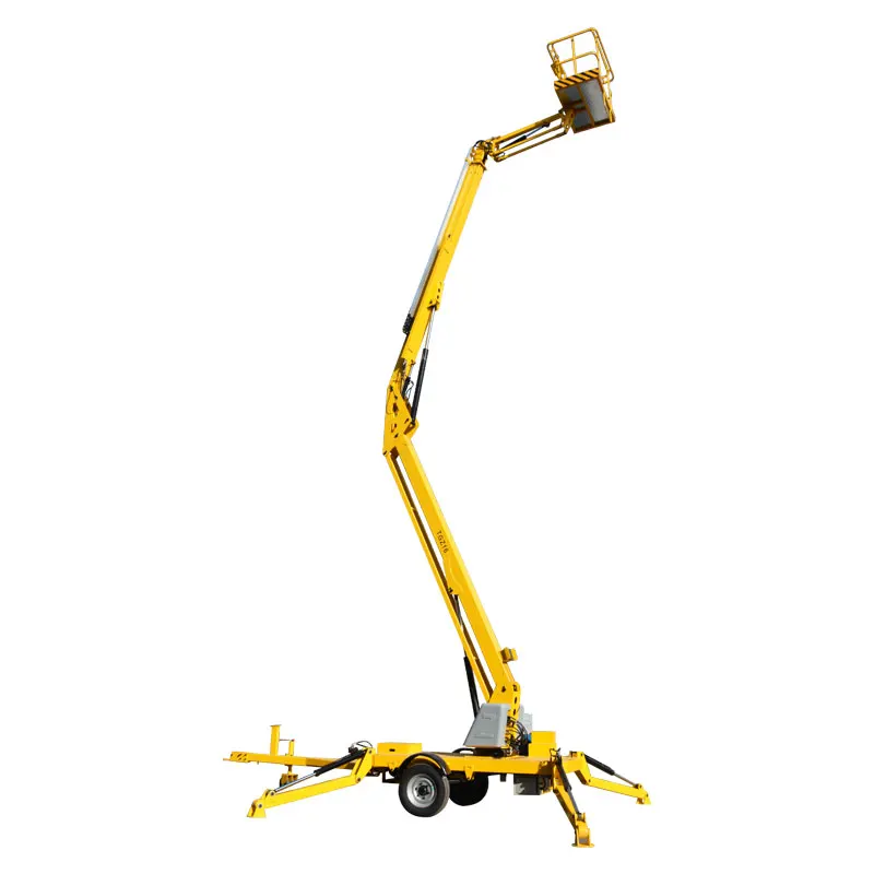 

Qiyun CE ISO 8m-20m Mobile Hydraulic Towable Trailer Mounted Boom Lift Platform with ODM/OEM